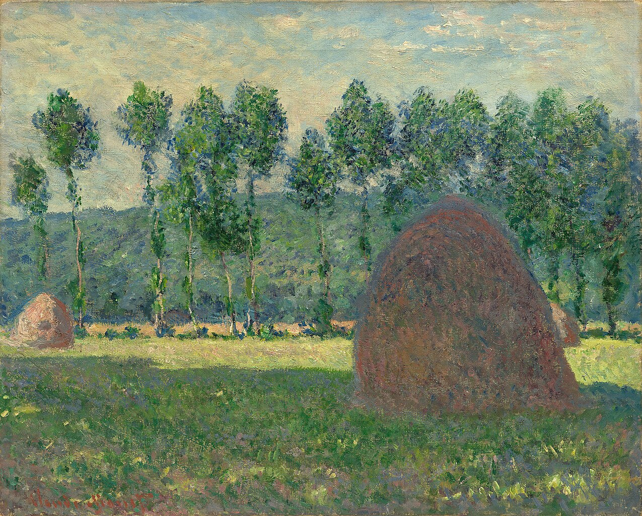 Molen nabij Giverny - Claude Monet