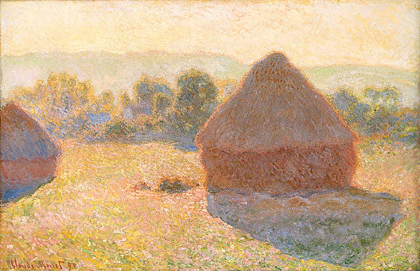 Molens, midden op de dag - Claude Monet