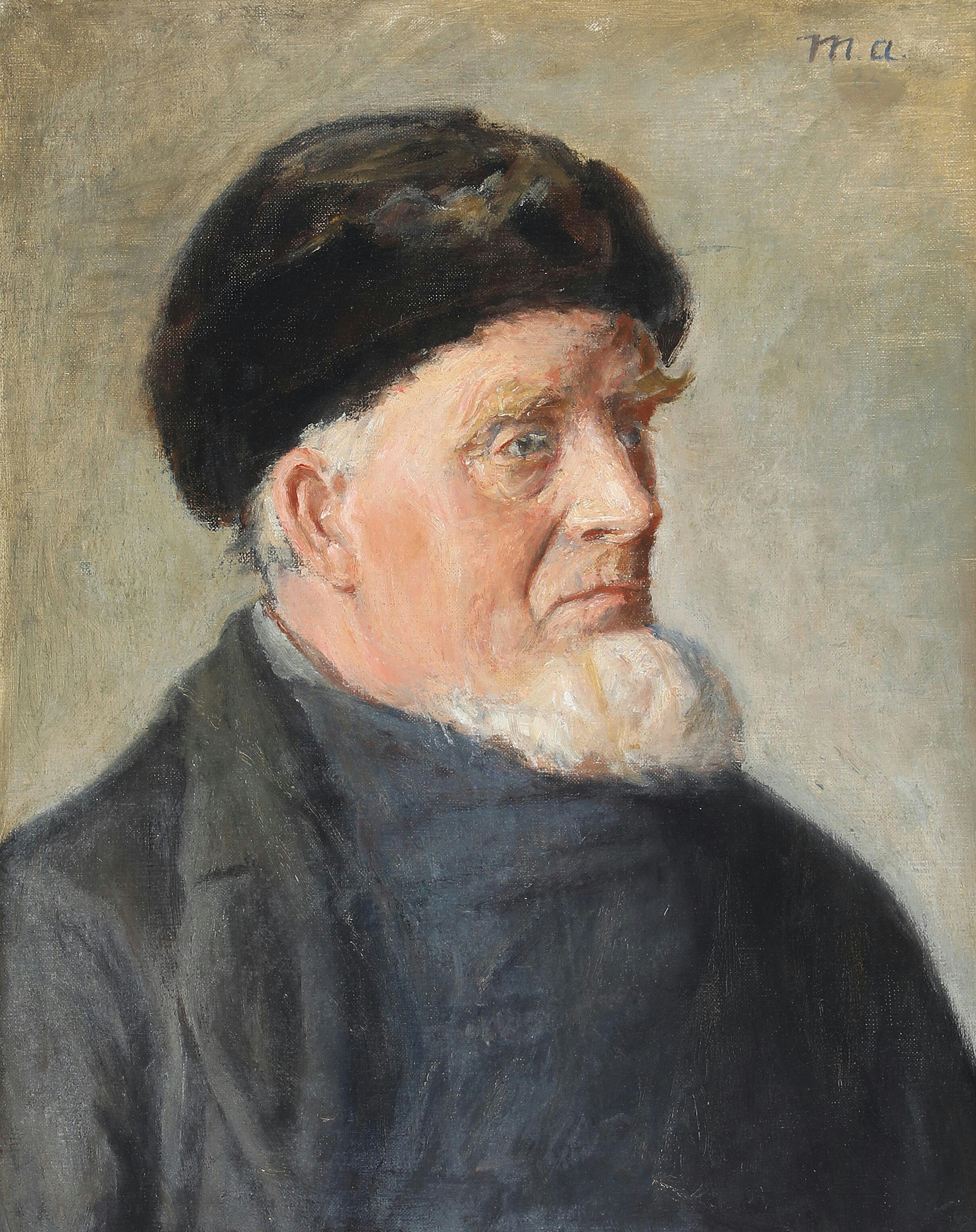 Portrait d’un homme de Skagen. - Michael Peter Ancher - Alpha Reproduction