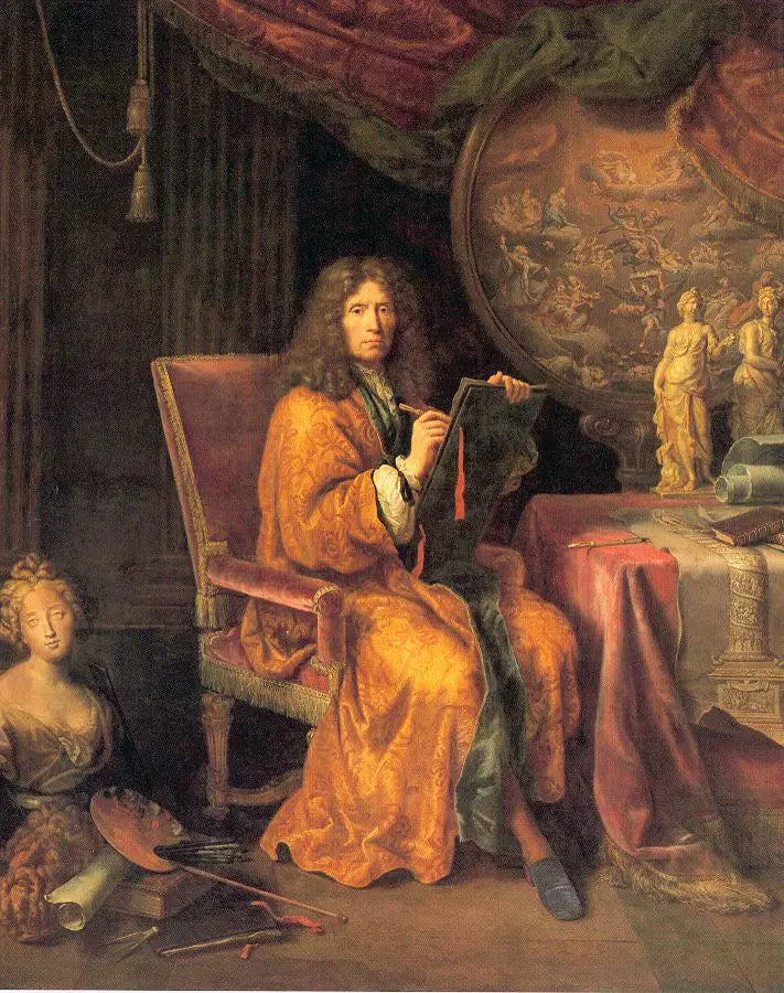 Portret van de kunstenaar - Pierre Mignard