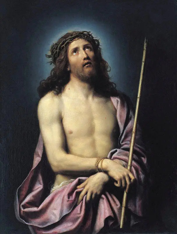 Het Christus bij de rietstengel - Pierre Mignard