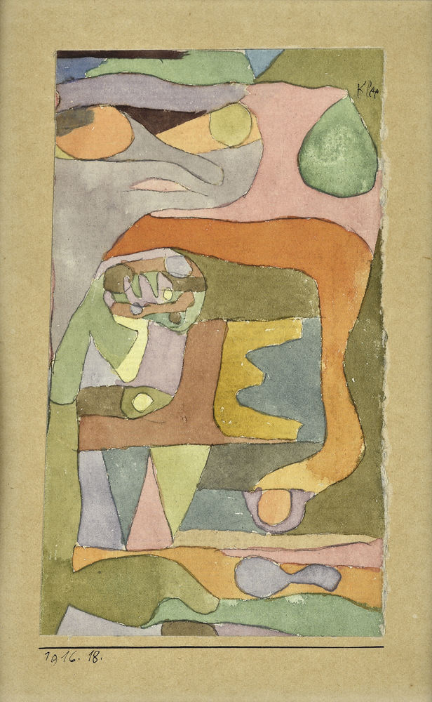 Miniatur mit dem E (Emma) - Paul Klee