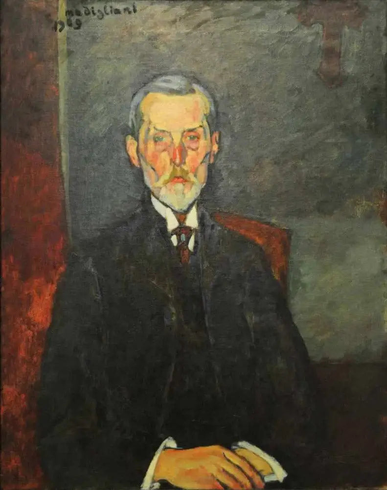 Jean-Baptiste Alexandre aan het kruis - Amedeo Modigliani