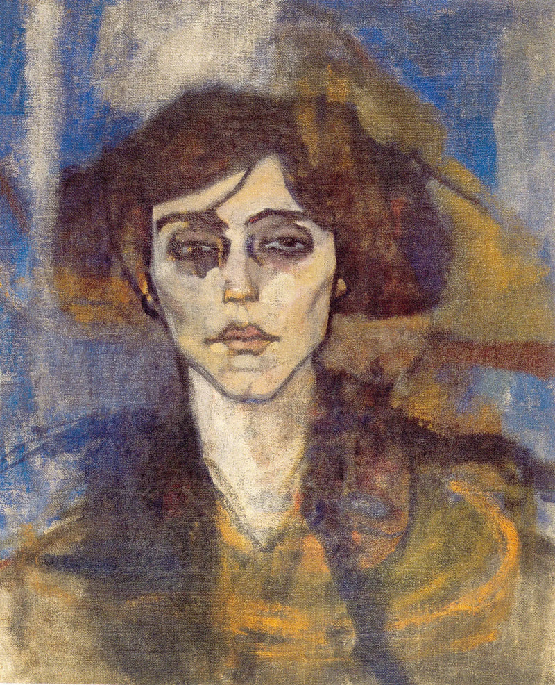 Portret van Maude Abrantes - Amedeo Modigliani