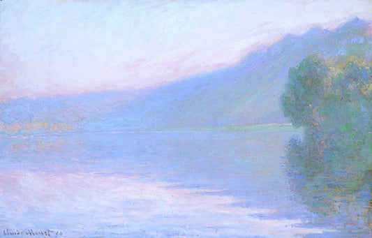 Reproduction du tableau « La Seine à Port-Villez - Claude Monet » par Alpha Reproduction en peinture à l’huile