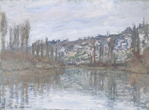 Reproduction du tableau « La Seine en aval de Vétheuil - Claude Monet » par Alpha Reproduction en peinture à l’huile
