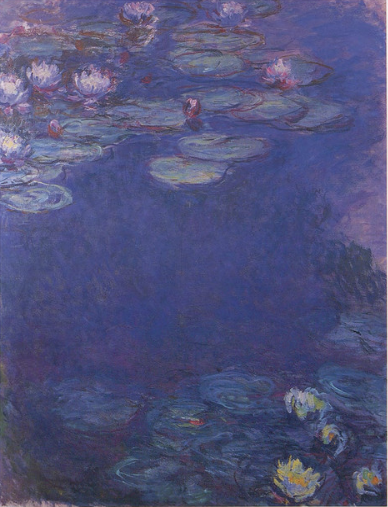 🌌 Waterlelies bij schemering, Claude Monet