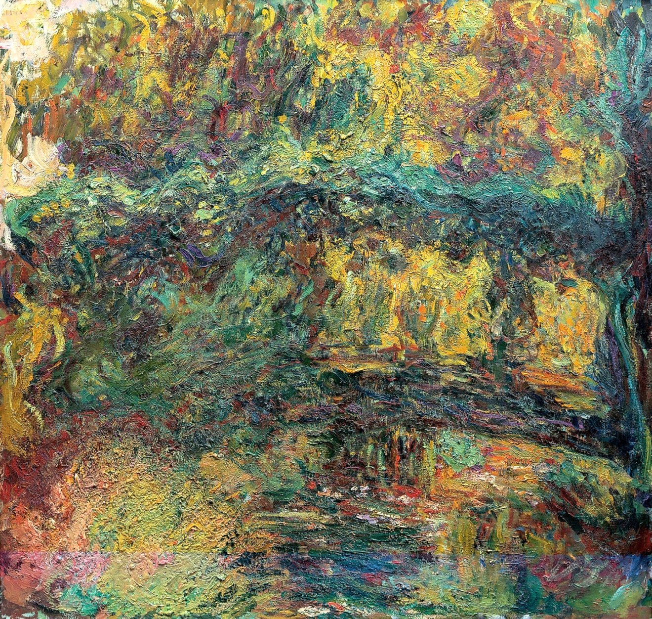 De Japanse brug – Claude Monet (rond 1924)
