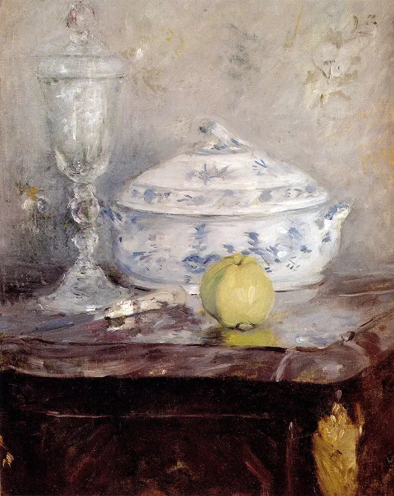 Soepterrine en appel - Berthe Morisot