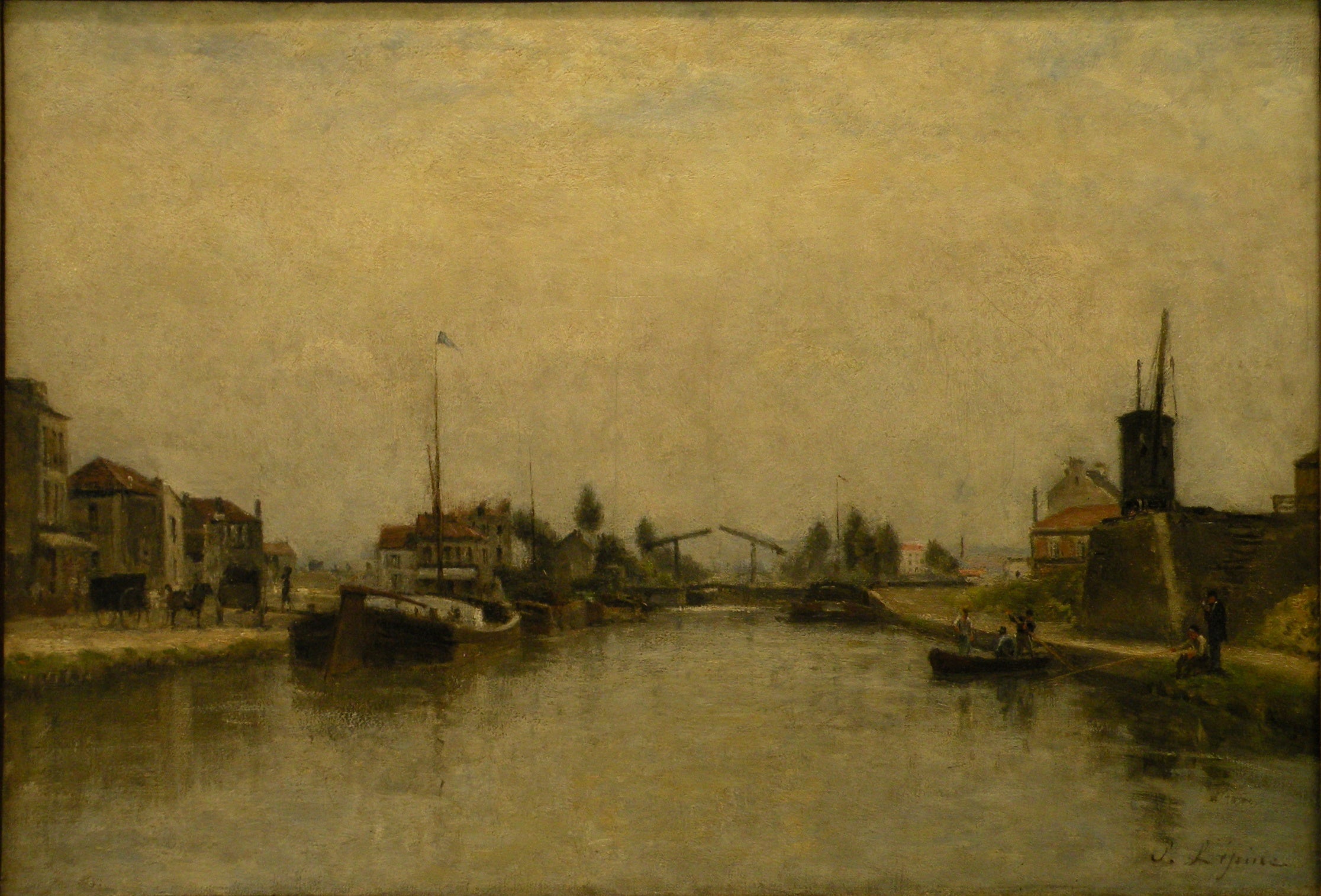 Le Canal Saint-Martin - Stanislas Lépine - Alpha Reproduction