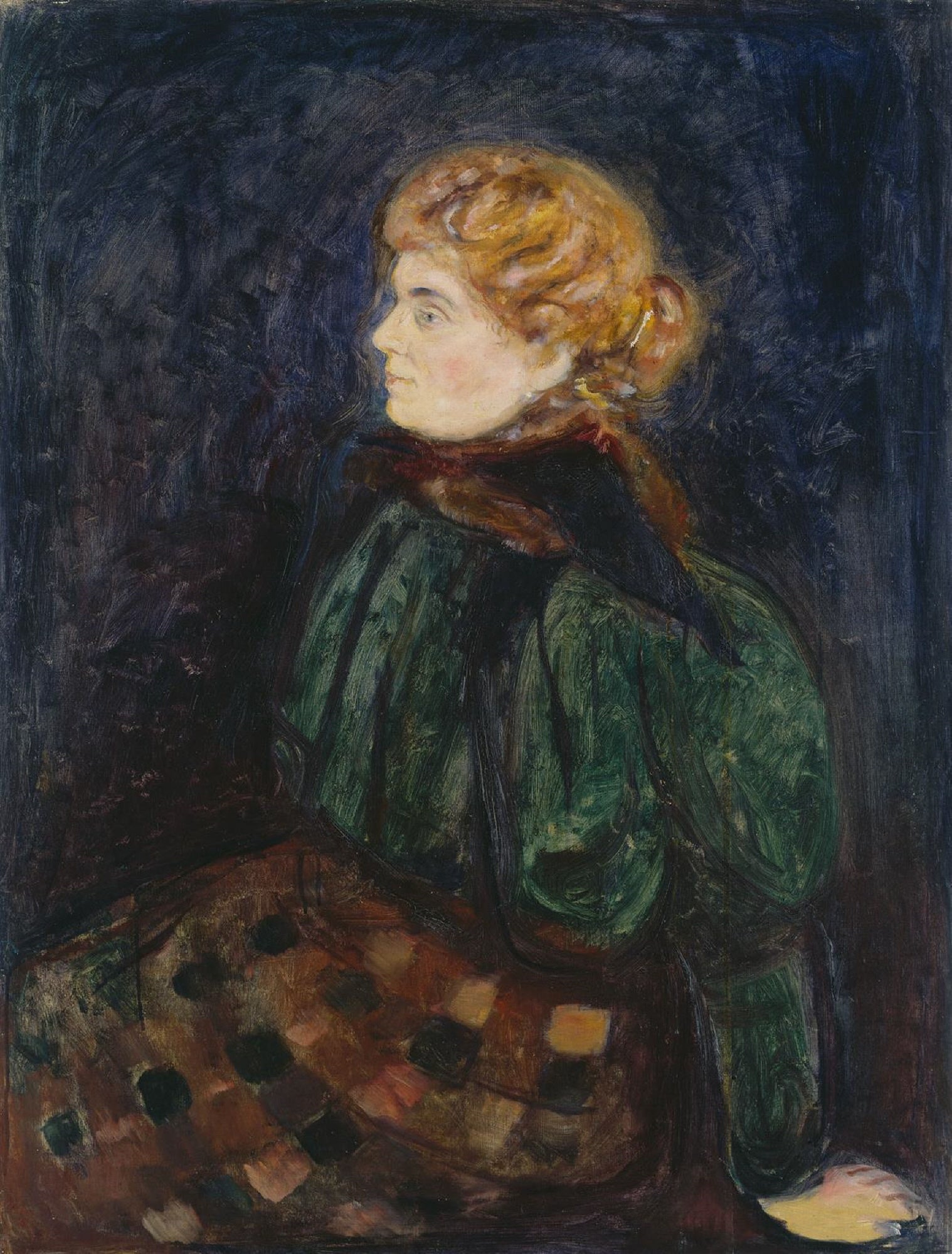 Reproduction du tableau « Selma Fontheim - Edvard Munch » par Alpha Reproduction en peinture à l’huile