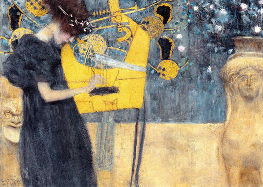 🎶👩🎨 Muziek – Gustav Klimt (1895)