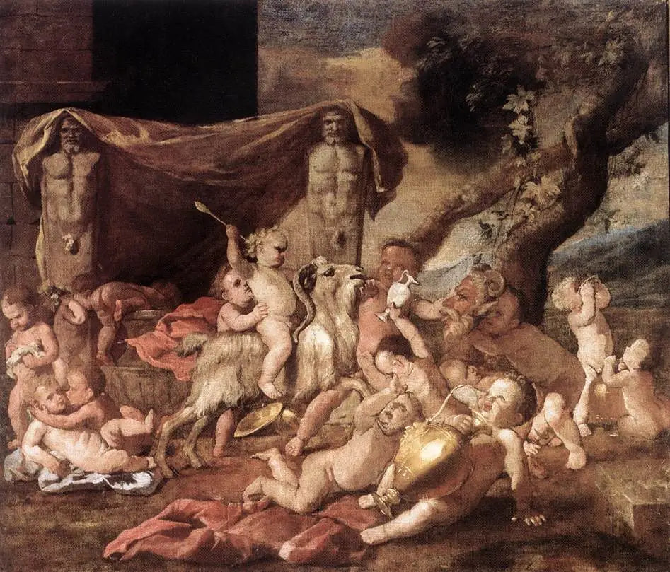 Bacchanale d’enfants - Nicolas Poussin - Alpha Reproduction