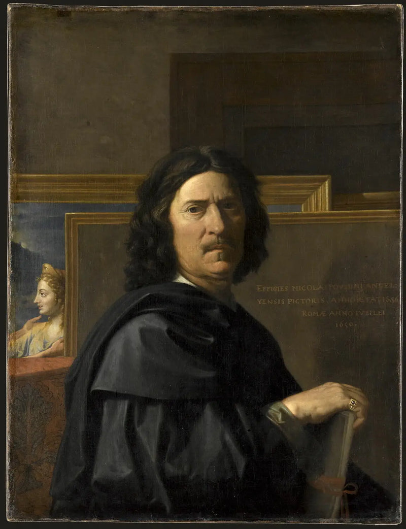 Portret van de kunstenaar - Nicolas Poussin