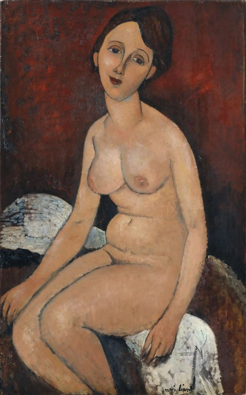 Nu zittend - Amedeo Modigliani