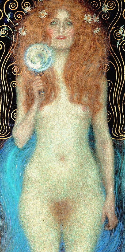 🌟 Nuda Veritas (Detail) – Gustav Klimt (1899)