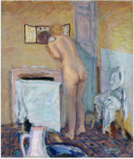 Nu voor een spiegel - Pierre Bonnard