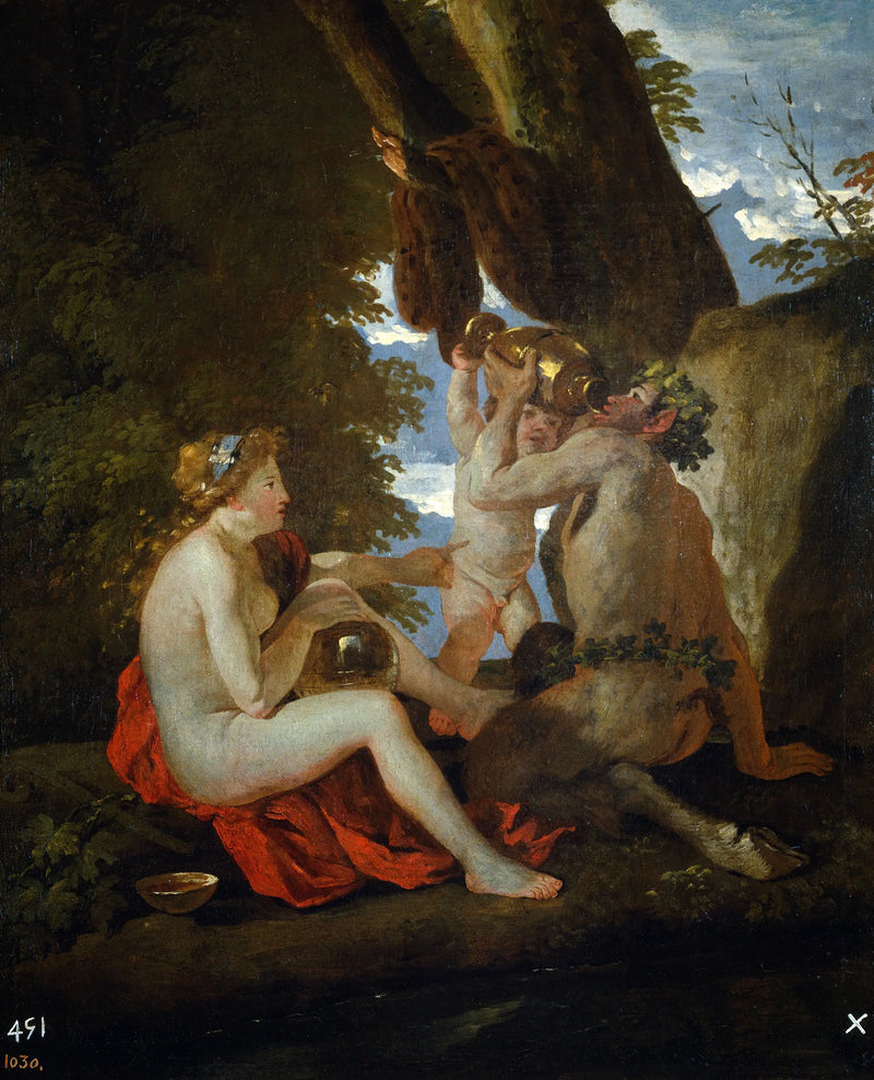 Bach-achtige scène - Nicolas Poussin