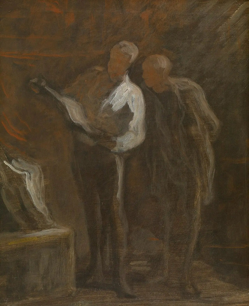 Liefhebbers van prenten - Honoré Daumier