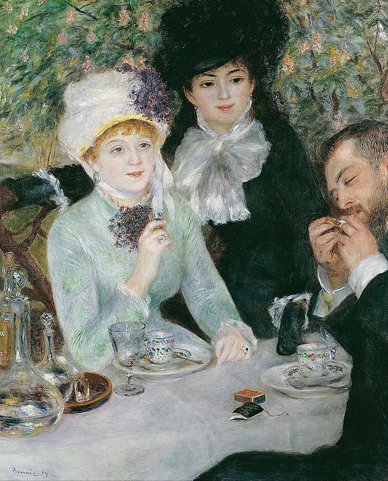 Na de lunch - Pierre-Auguste Renoir