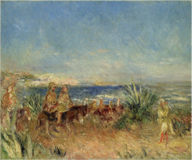 Arabieren op ezels - Pierre-Auguste Renoir