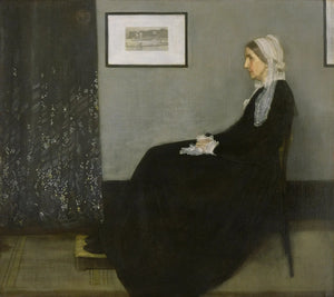Schikking in grijs en zwart nr. 1 - James Abbott McNeill Whistler