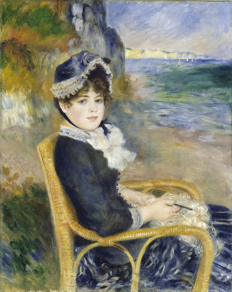 Aan de kust - Pierre-Auguste Renoir