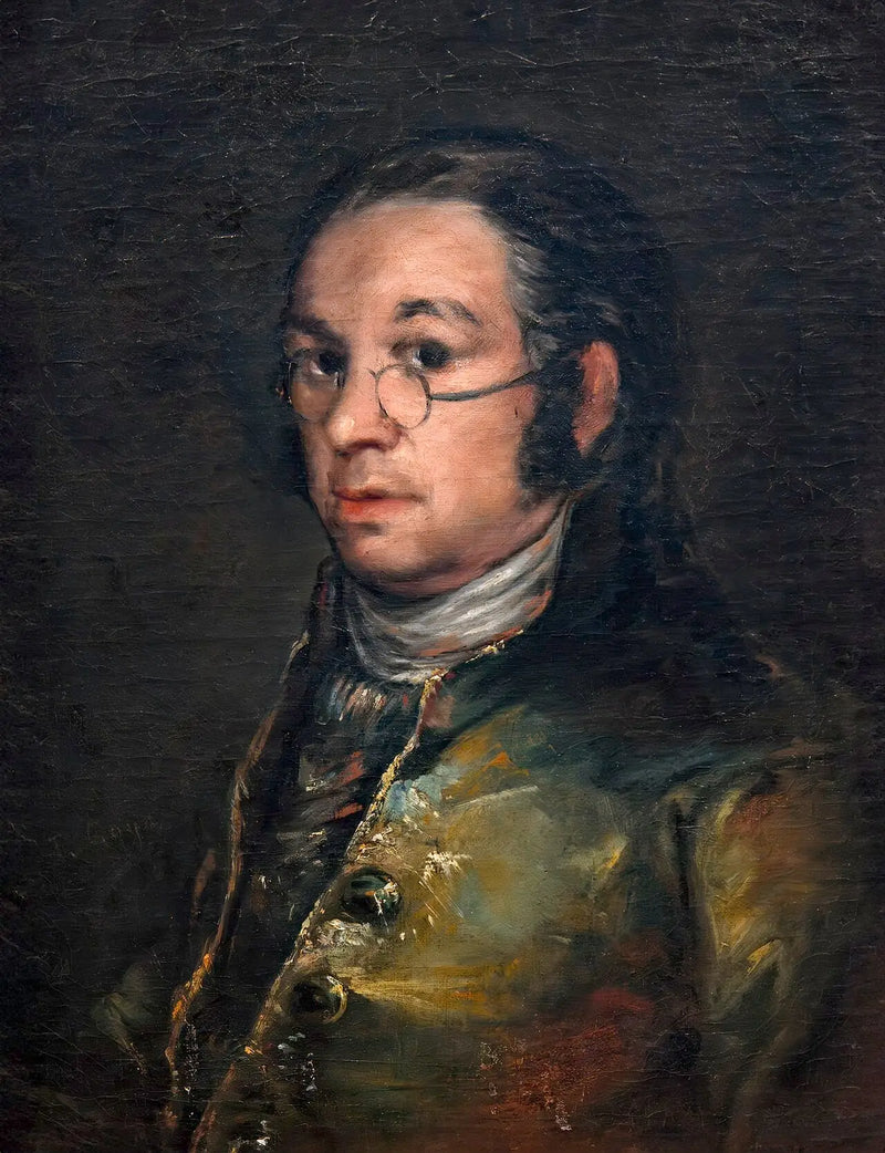 Zelfportret met bril - Francisco de Goya