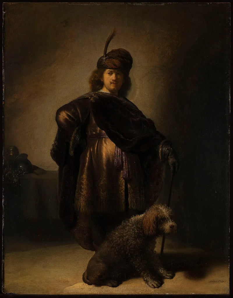 Zelfportret in oosterse gewoonten - Rembrandt