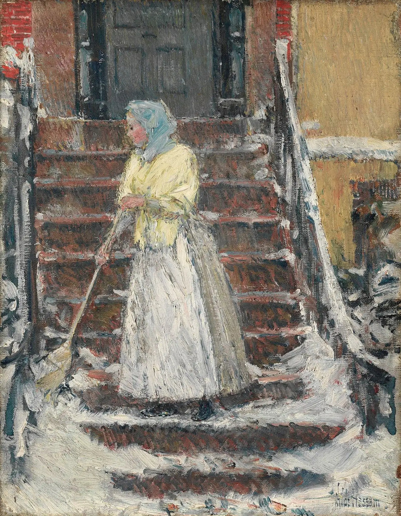 Neige-balancering - Childe Hassam

Source:
Balayage de la neige - Childe Hassam