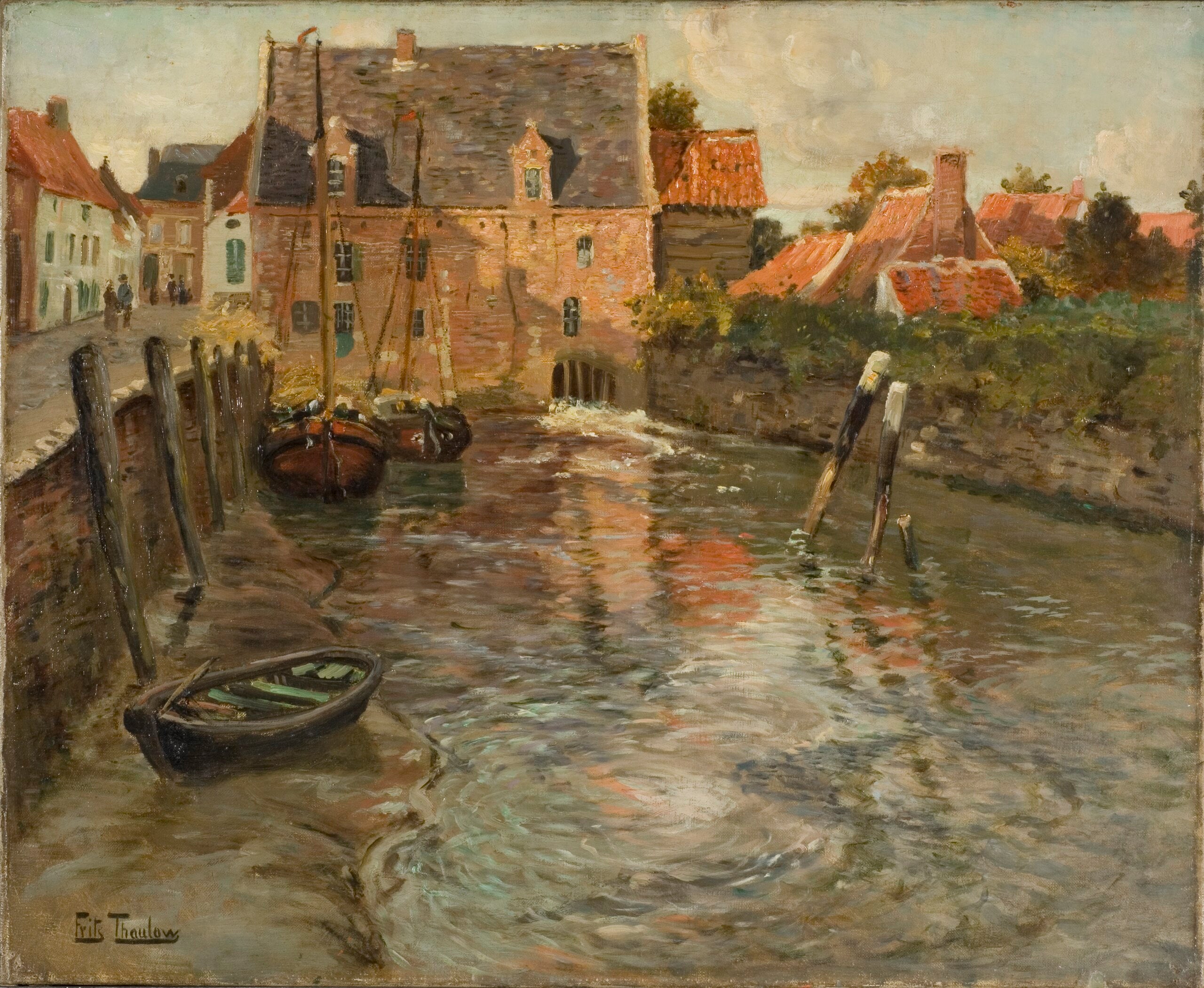 Basses eaux - Frits Thaulow