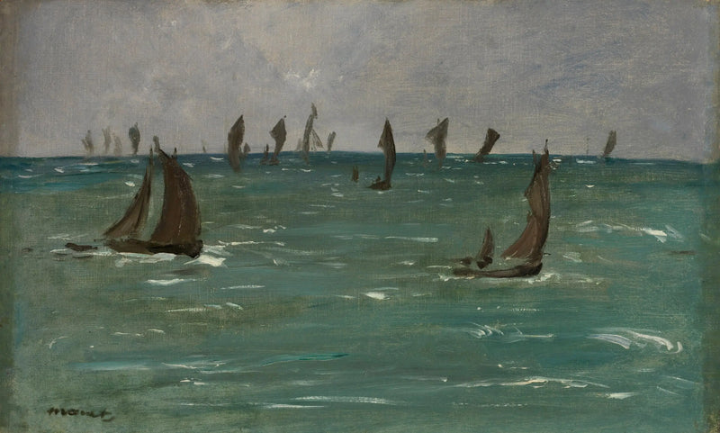 Botens in Berck-sur-Mer - Édouard Manet