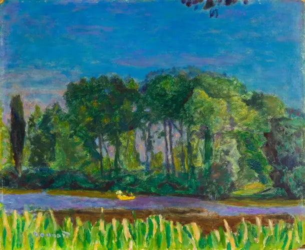 Oever van de Seine - Pierre Bonnard