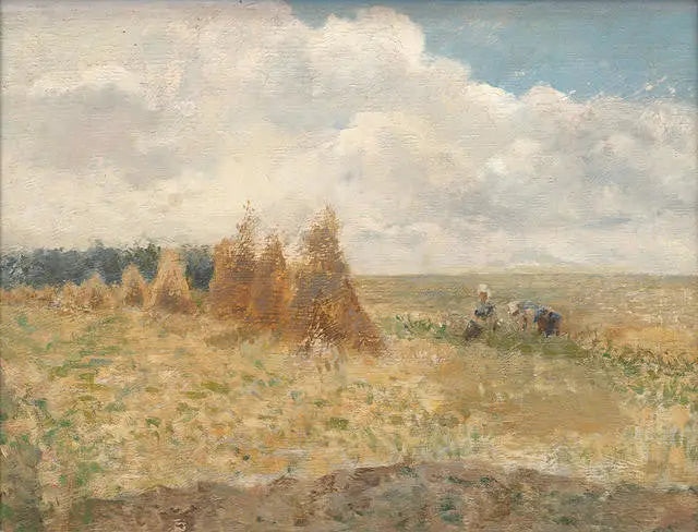 Tarweveld - Eugène Boudin