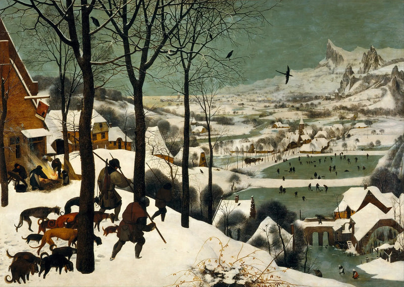Jagers in de sneeuw - Pieter Brueghel de Oude