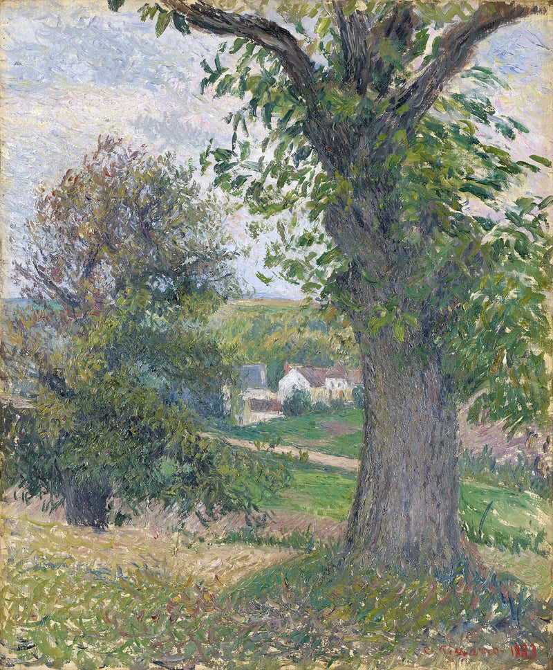 Kastanjes in Osny - Camille Pissarro