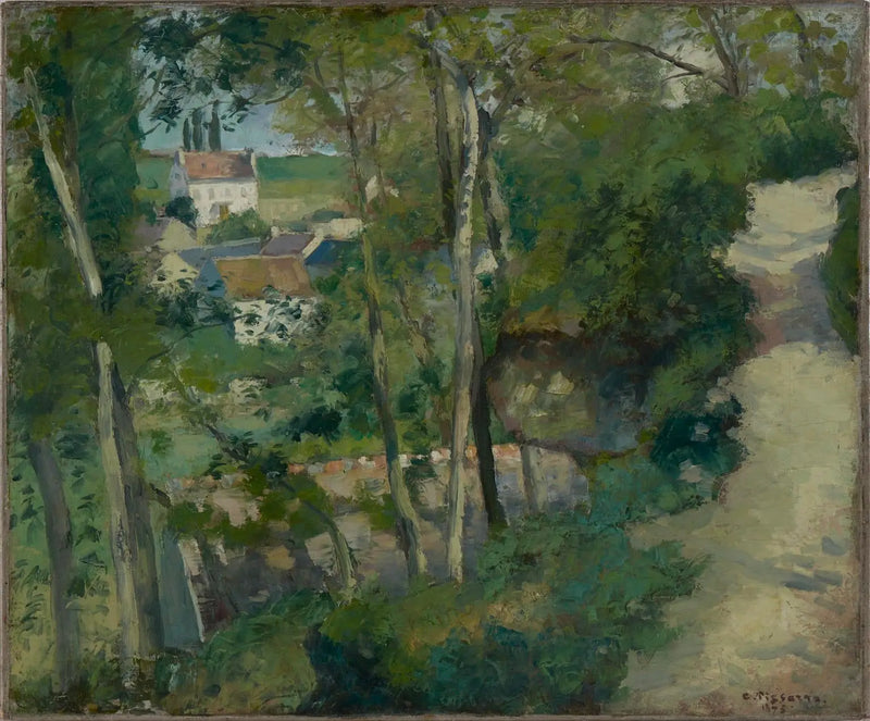 Oprit, rue de la Côte-du-Jalet, Pontoise - Camille Pissarro