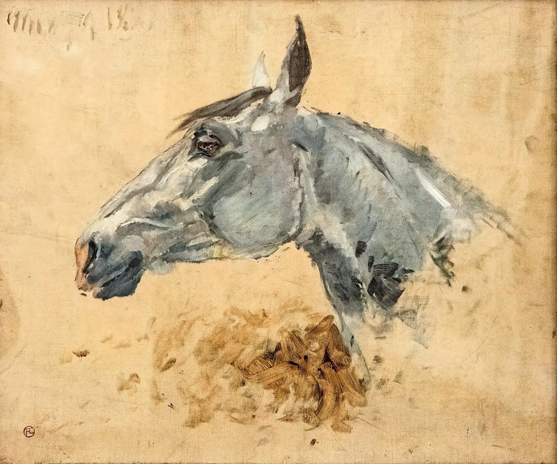 Witte Paard Gazelle - Henri de Toulouse-Lautrec