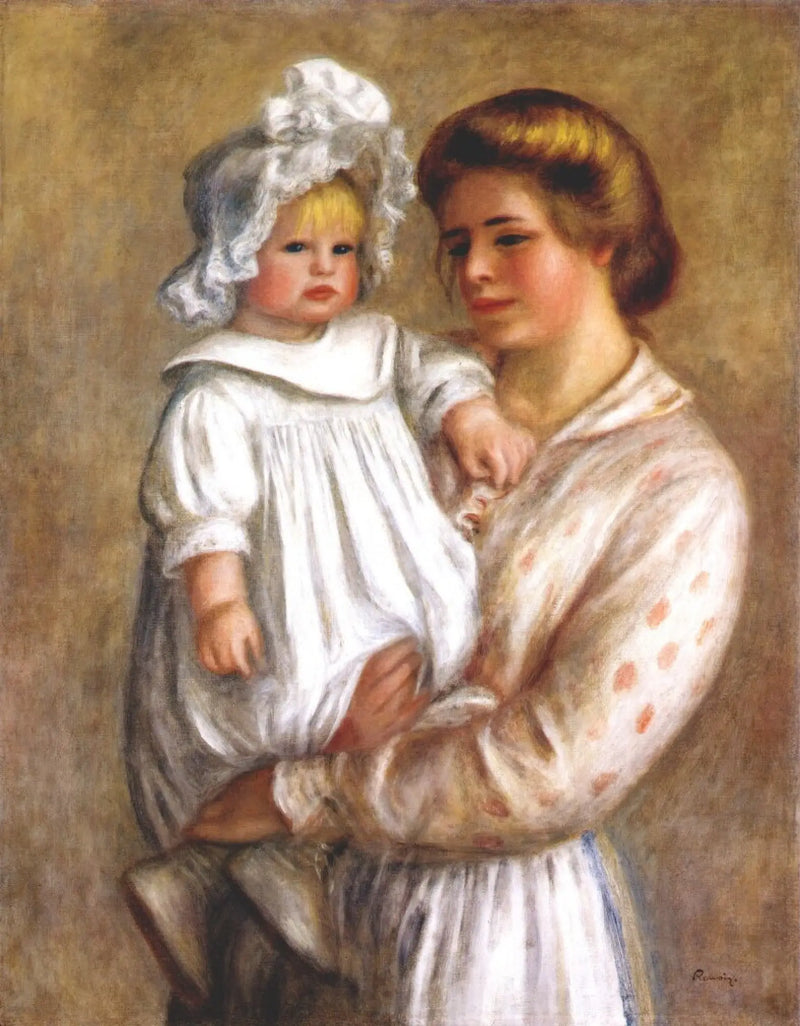 Claude en Renée - Pierre-Auguste Renoir