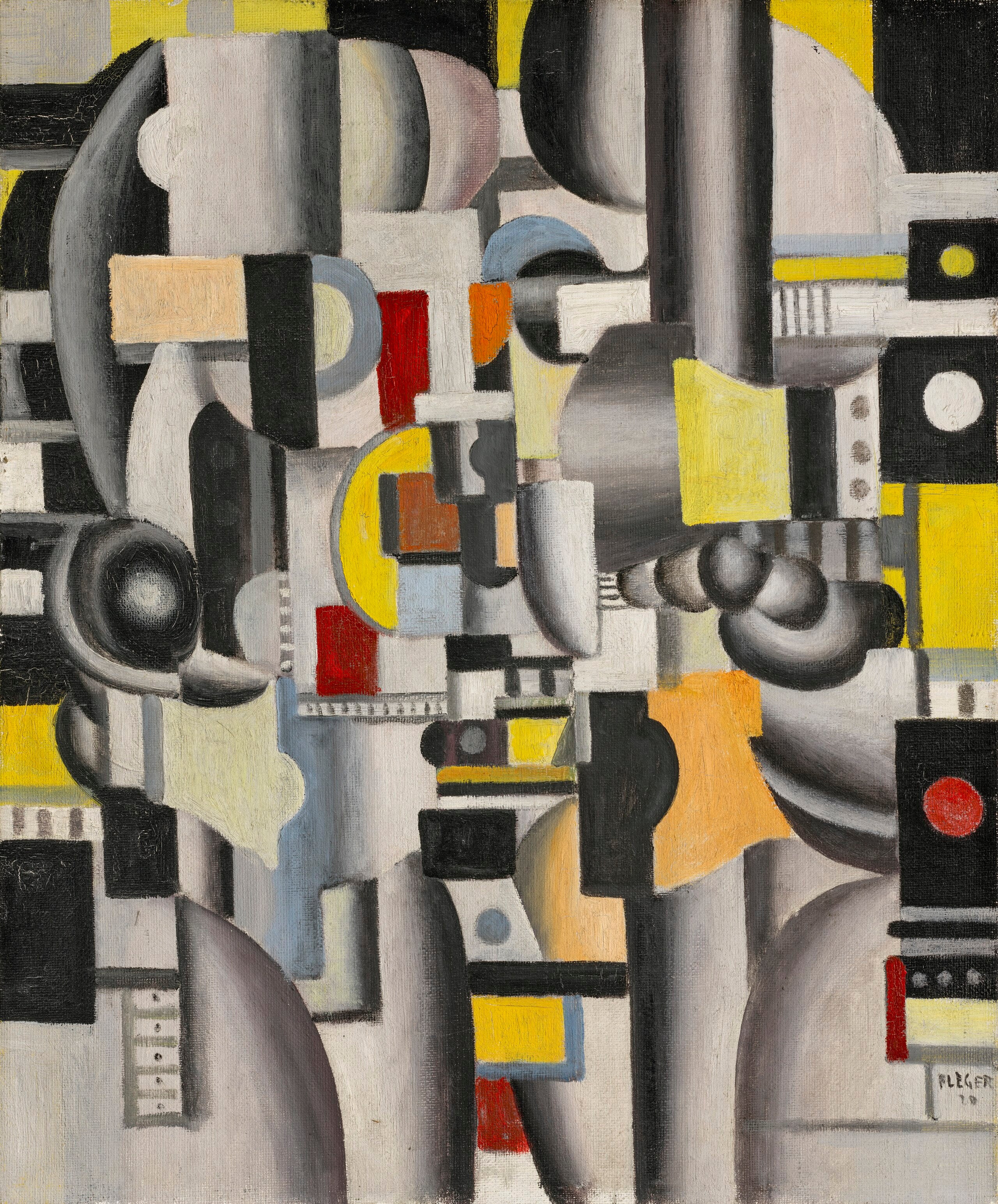 Composition (1920) - Fernand Léger