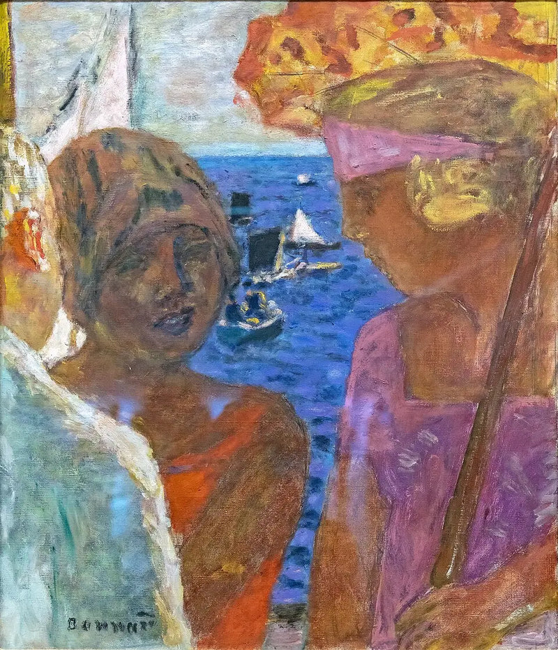 Gesprek in Arcachon - Pierre Bonnard