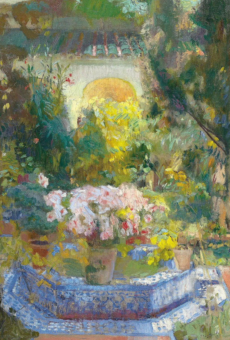 Binnenplaats van Casa Sorolla - Joaquín Sorolla