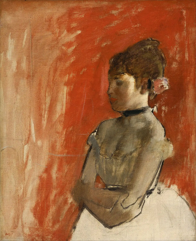 Balletdanser met gekruiste armen - Edgar Degas