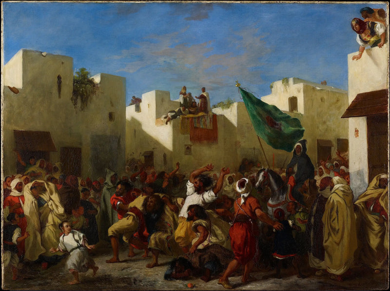 Tanger Fanaten - Eugène Delacroix