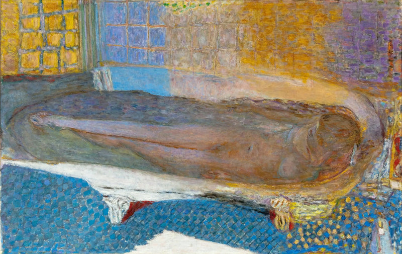Vrouw in het bad, Blauwe Harmonie - Pierre Bonnard