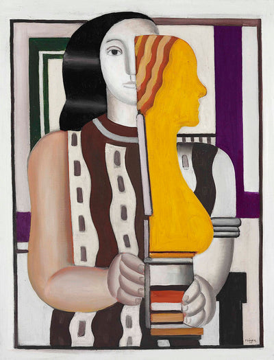 Femme portant une statuette - Fernand Léger