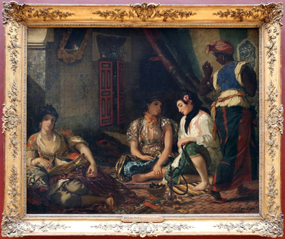 Vrouwen van Algerije in hun appartement - Eugène Delacroix