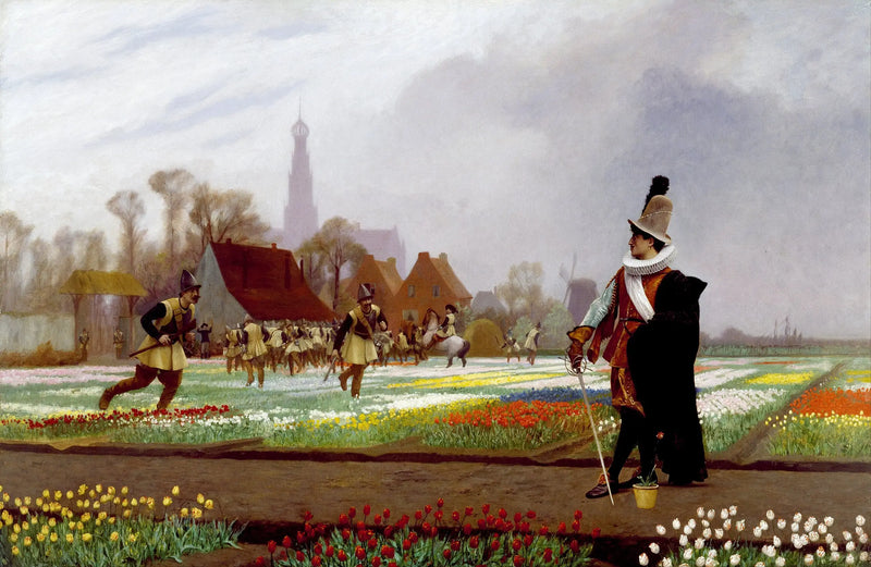 Folie tulipière - Jean-Léon Gérôme