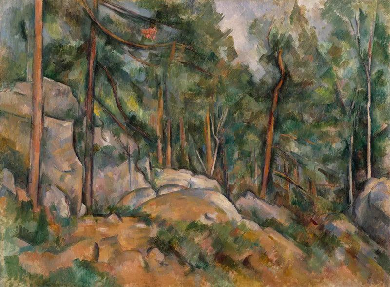 Bosinterieur - Paul Cézanne