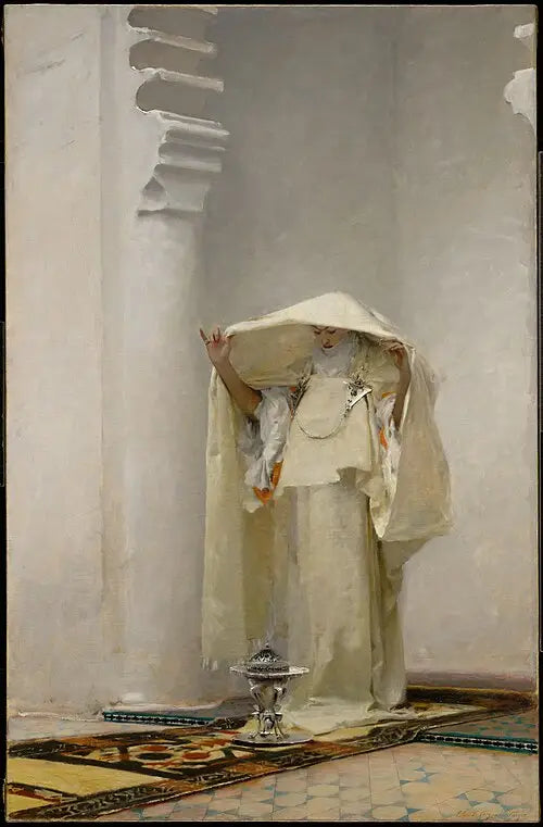 Reproduction du tableau « Fumée d'Ambre Gris - John Singer Sargent » par Alpha Reproduction en peinture à l’huile